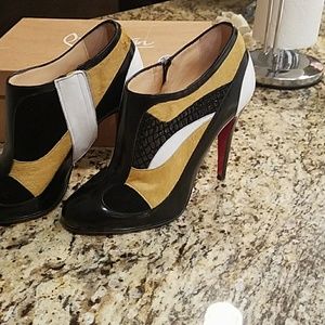 Christian Louboutons 38.5 never worn patchwork